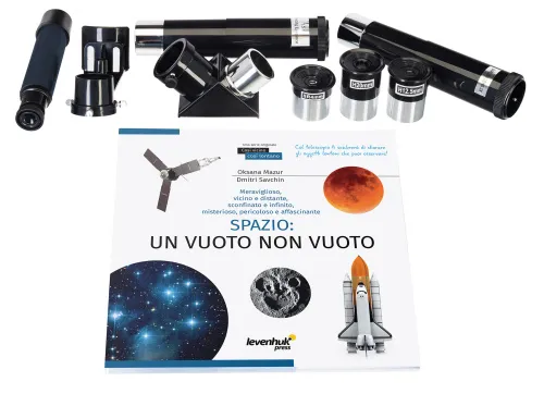 foto di Telescopio Levenhuk Discovery Spark 709 EQ con libro,  3