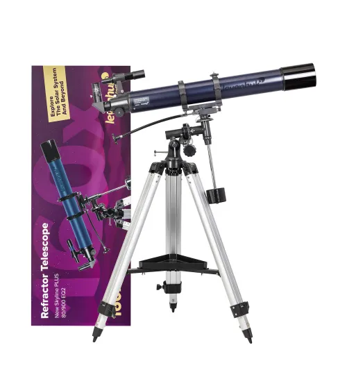 foto di Telescopio Levenhuk New Skyline PLUS 80/900 EQ2,  2