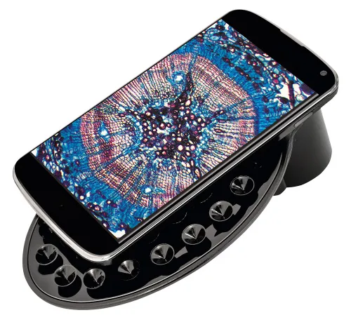 figura di Microscopio Bresser National Geographic 40–1280x con supporto per smartphone,  12