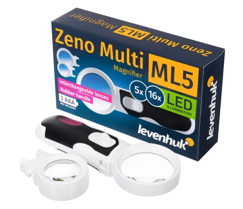 foto di Lente d’ingrandimento Levenhuk Zeno Multi ML5,  2