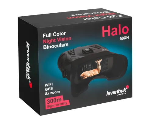 immagine di Visore notturno binoculare digitale Levenhuk Halo 50XN GPS,  13