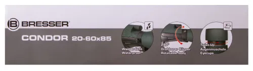 figura di Cannochiale Bresser Condor 20–60x85,  18
