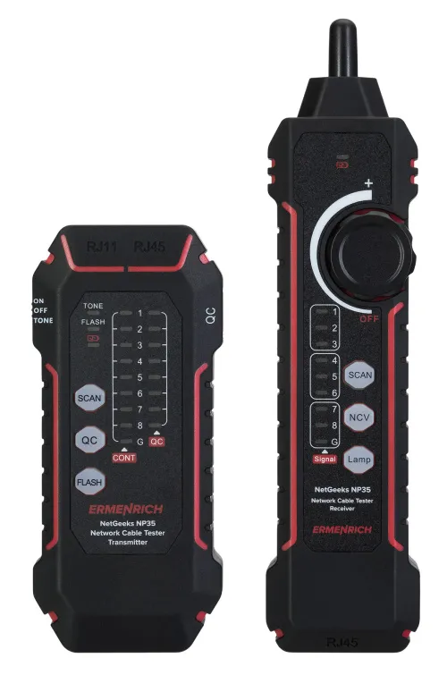 foto di Tester per cavi di rete Ermenrich NetGeeks NP35,  3