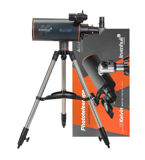 foto di Fototelescopio Levenhuk Kelvin MAK127 AZ GOTO Wi-Fi,  2
