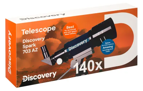 foto di Telescopio Levenhuk Discovery Spark 703 AZ con libro,  12