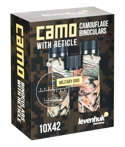 foto di Binocolo con reticolo Levenhuk Camo 10x42,  14