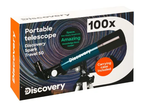 fotografia di Telescopio Levenhuk Discovery Spark Travel 50 con libro,  13