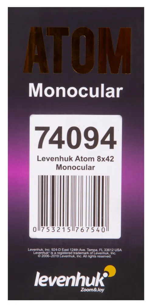 fotografia di Monoculare Levenhuk Atom 8x42,  14