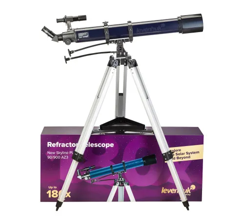 fotografia di Telescopio Levenhuk New Skyline PLUS 90/900 AZ3,  2