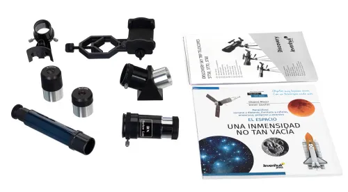 fotografia di Telescopio Levenhuk Discovery Sky Trip ST70 con libro,  4