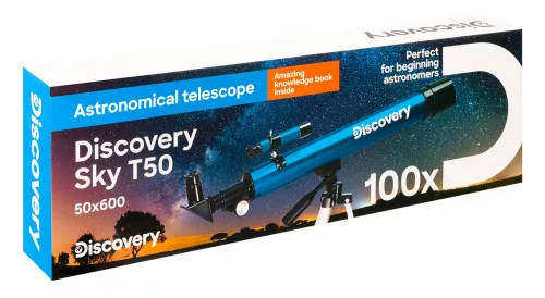 fotografia di Telescopio Levenhuk Discovery Sky T50 con libro,  14