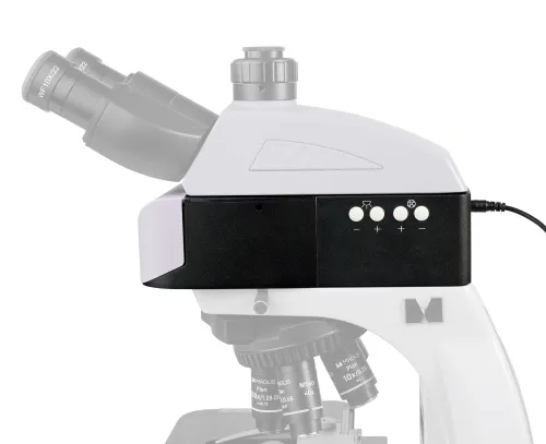 fotografia di Attacco epi-fluorescenza MAGUS Epi-FL04M LED, cubi per filtri fluorescenti B/G/UV,  14