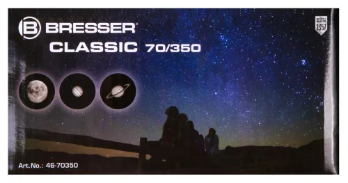 foto di Telescopio Bresser Classic 70/350 AZ,  15