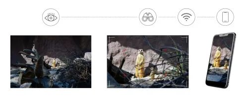 figura di Fotomonoculare digitale Levenhuk Kelvin Snap ED 8x42,  5