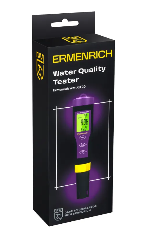 foto di Tester di qualità dell’acqua Ermenrich Wett QT20,  6
