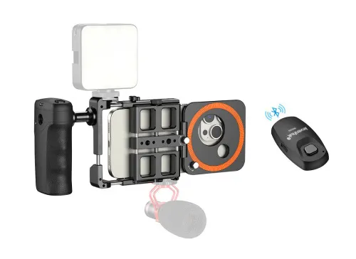 foto di Gabbia fotografica per smartphone Levenhuk Kelvin RIG20,  3