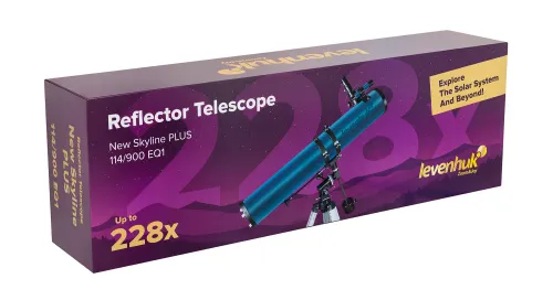 fotografia di Telescopio Levenhuk New Skyline PLUS 114/900 EQ1,  13
