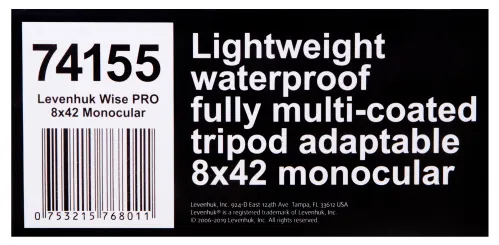 foto di Monoculare Levenhuk Wise PRO 8x42,  14