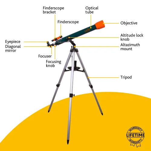 fotografia di Telescopio Levenhuk LabZZ T3,  12