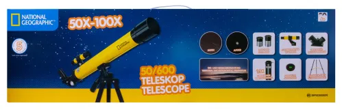 immagine di Telescopio Bresser National Geographic 50/600 AZ con montaggio,  13
