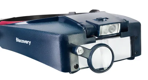 figura di Levenhuk Discovery Lente d’ingrandimento frontale Discovery Crafts DHD 20,  6