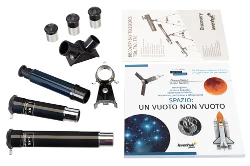 fotografia di Telescopio Levenhuk Discovery Sky T60 con libro,  3