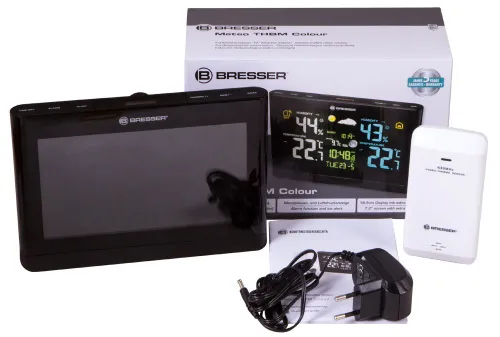 foto di Bresser Weather Station with Colour Display, black,  2