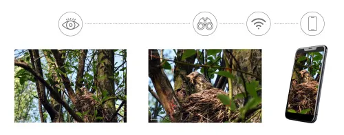 fotografia di Fotomonoculare digitale Levenhuk Kelvin Snap 8x25,  5