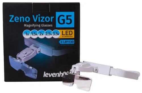 immagine di Occhiali d’ingrandimento Levenhuk Zeno Vizor G5,  10