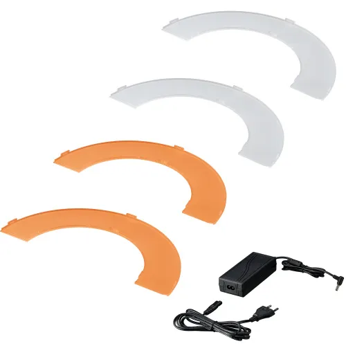 immagine di Lampada ad anello a LED Bresser BR-RL12 regolabile da 45W  con custodia,  6