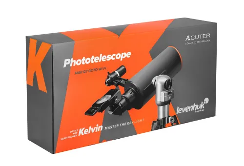 foto di Fototelescopio Levenhuk Kelvin MAK127 AZ GOTO Wi-Fi,  16