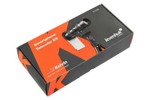 immagine di Kit teleculare per smartphone Levenhuk Kelvin TLC50,  23