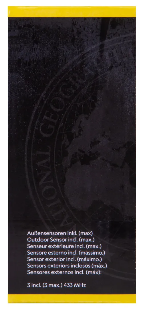 foto di Termoigrometro Bresser National Geographic con 4 misurazioni indipendenti, nero,  14