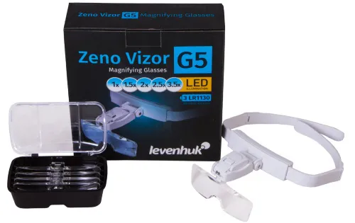 immagine di Occhiali d’ingrandimento Levenhuk Zeno Vizor G5,  2