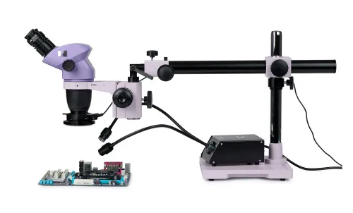 foto di Microscopio stereoscopico MAGUS Stereo 8BR per riparazione elettronica,  2