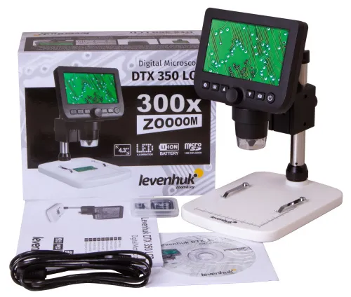 figura di Microscopio Digitale Levenhuk DTX 350 LCD,  2