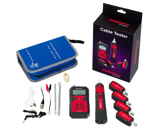 immagine di Tester per cavi di rete Ermenrich Ping SM110,  2