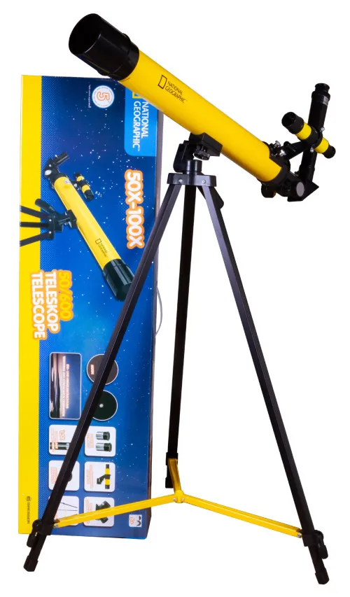 immagine di Telescopio Bresser National Geographic 50/600 AZ con montaggio,  2