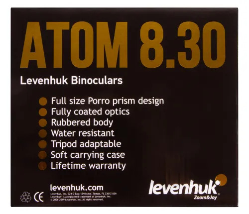 fotografia di Binocolo Levenhuk Atom 8x30,  15