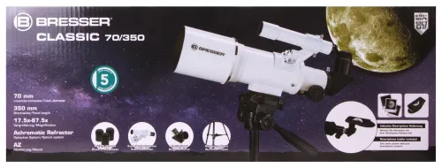 foto di Telescopio Bresser Classic 70/350 AZ,  16
