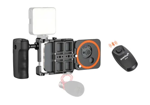 foto di Gabbia fotografica per smartphone Levenhuk Kelvin RIG20,  3