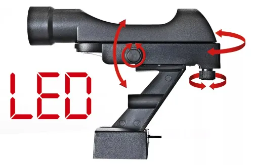 figura di Telescopio Bresser Polaris-II AR-102/600 EQ-3 AT-3 con filtro solare,  6