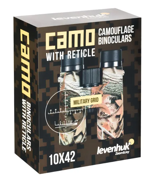 foto di Binocolo con reticolo Levenhuk Camo 10x42,  14