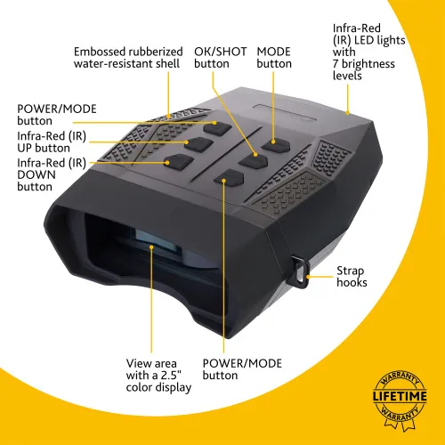 fotografia di Visore notturno binoculare digitale Levenhuk Halo 13X PLUS,  15