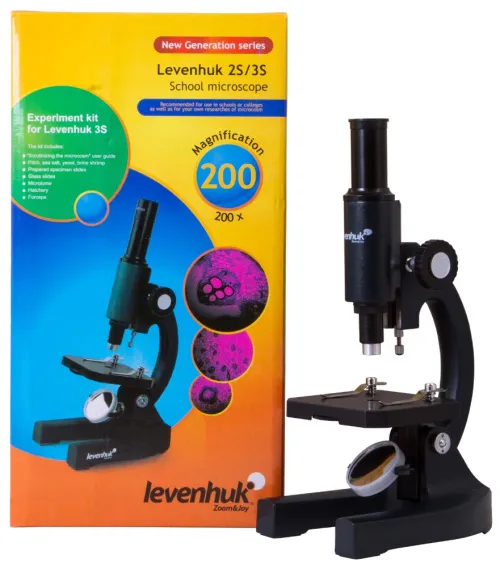 fotografia di Microscopio monoculare Levenhuk 2S NG,  2