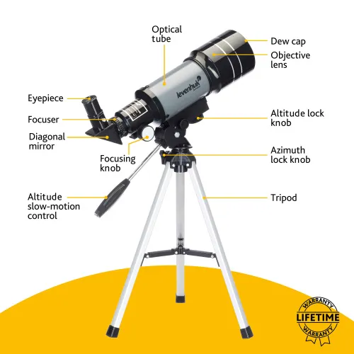 foto di Telescopio Levenhuk Blitz 70s BASE,  11