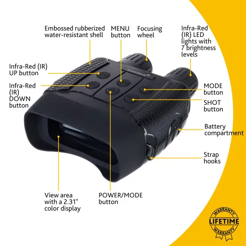 figura di Visore notturno binoculare digitale Levenhuk Halo 13X,  13