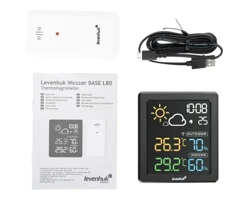 immagine di Termoigrometro Levenhuk Wezzer BASE L80,  3