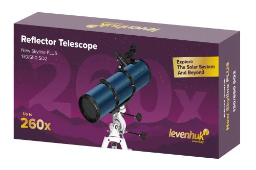 fotografia di Telescopio Levenhuk New Skyline PLUS 130/650 SQ2,  2