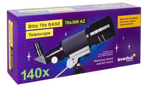 foto di Telescopio Levenhuk Blitz 70s BASE,  10